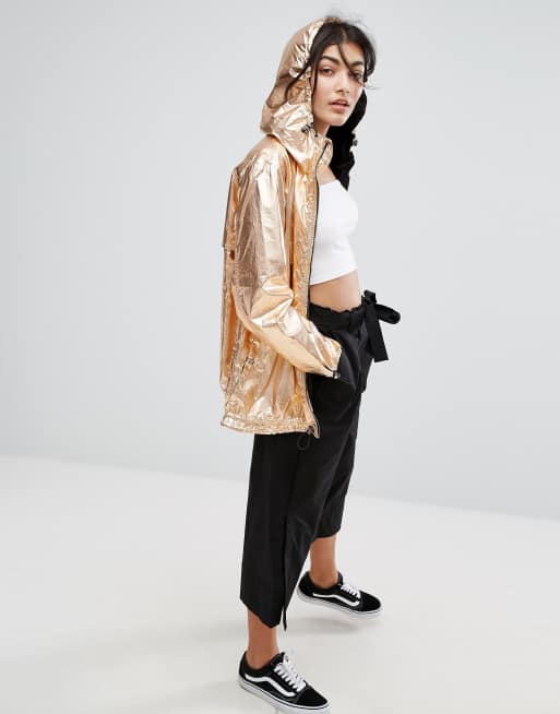 Bershka hot sale rain jacket