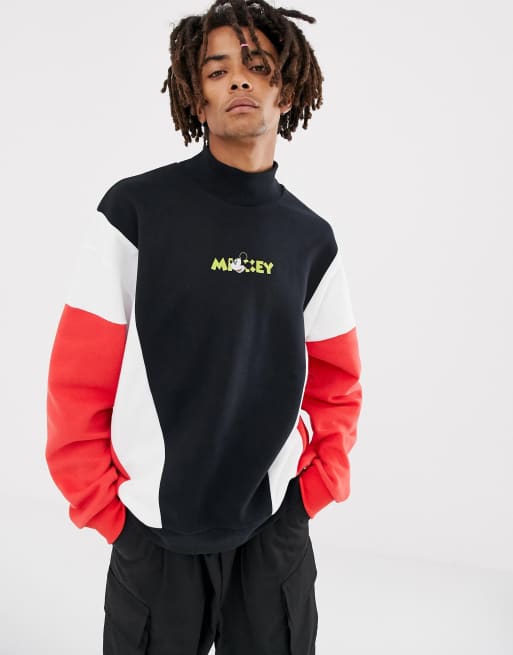 Bershka 2024 mickey sweatshirt