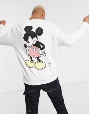 bershka mickey mouse sweatshirt