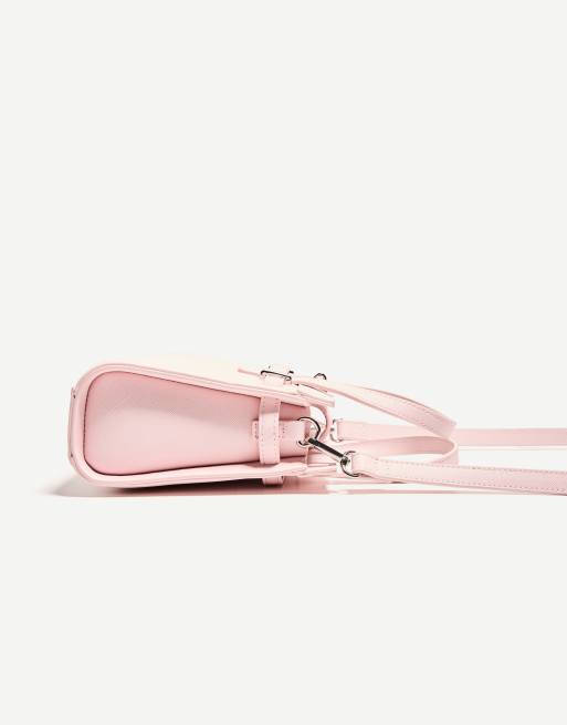 Bershka - Minaudière texturée - Rose, 4 de 4