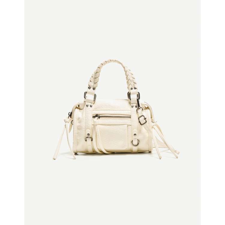 ★TOUT Y EST★ Classic Vector Mini Bowling Bag White REBA3EY ☆TOUT Y EST☆ Classic Vector Mini Bowling Bag White REBA3EY