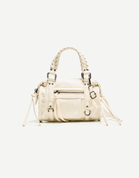 Bershka - Mini bowling tas in wit - view 1
