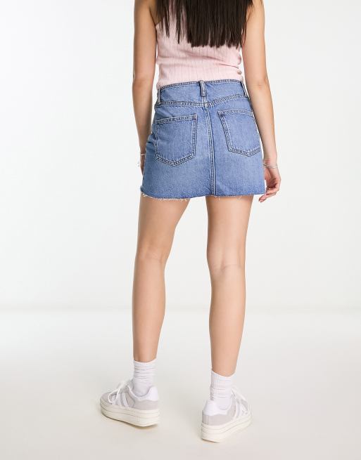Bershka jupe en jean sales
