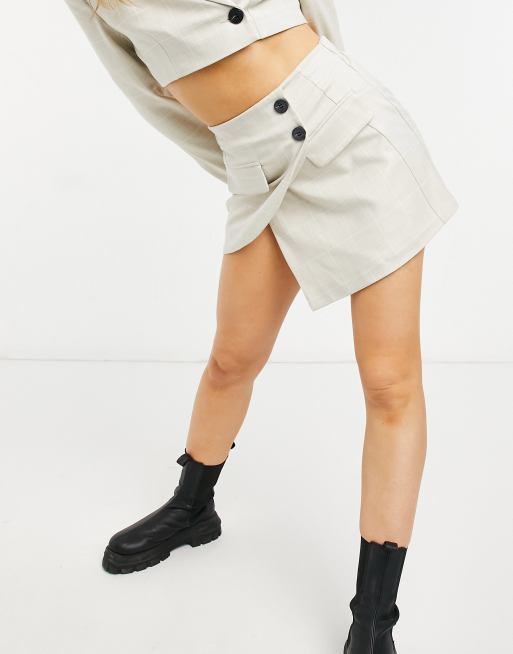 Jupe beige bershka store