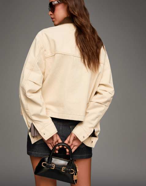 Bershka - Mini-sac en similicuir - Noir - view 1