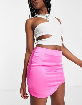 Bershka Slit Mini Skirts for Women