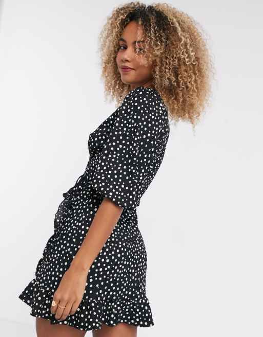 Bershka polka shop dot dress