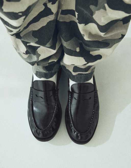 Bershka mocassini arricciati neri, 5 di 7