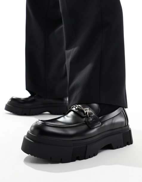 Mocassins homme Mocassins noirs tendance et en daim ASOS