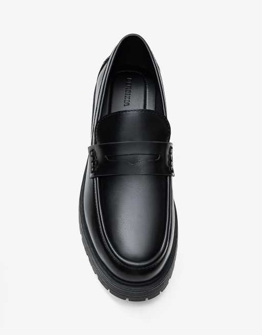 Bershka - Mocassins à semelle chunky - Noir, 5 de 7