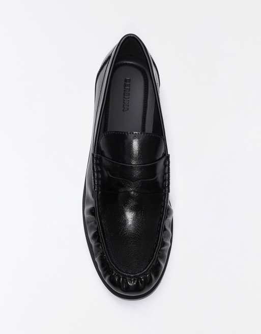 Bershka mocassins froncés noirs, 6 de 7