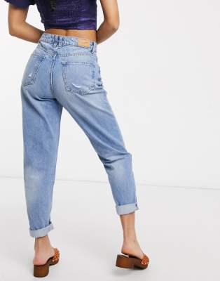 asos mom jean