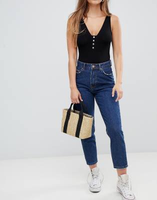 jeans relaxed fit bershka