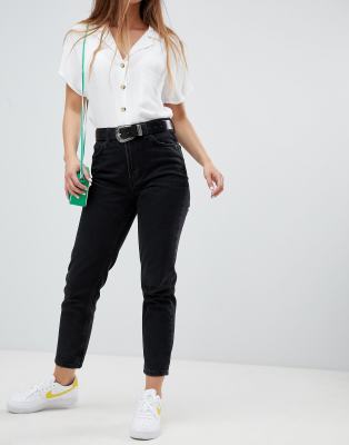 bershka mom jeans asos