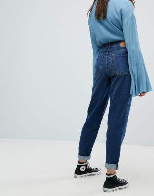 mom jeans bershka denim