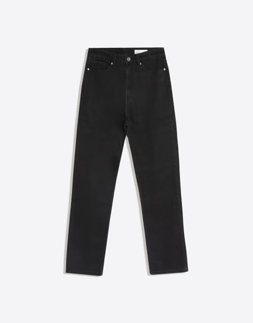Bershka Mom-jeans i sort, 6 af 6