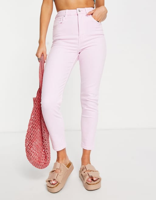 Mom best sale jeans rosa