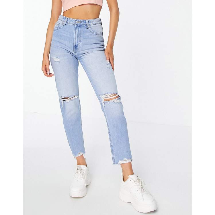 Slim mom clearance jeans bershka