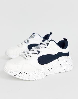 bershka white shoes