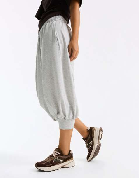 Bershka Multi-piece trainers in brown - view 1