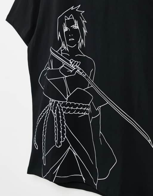 Bershka sasuke t shirt new arrivals