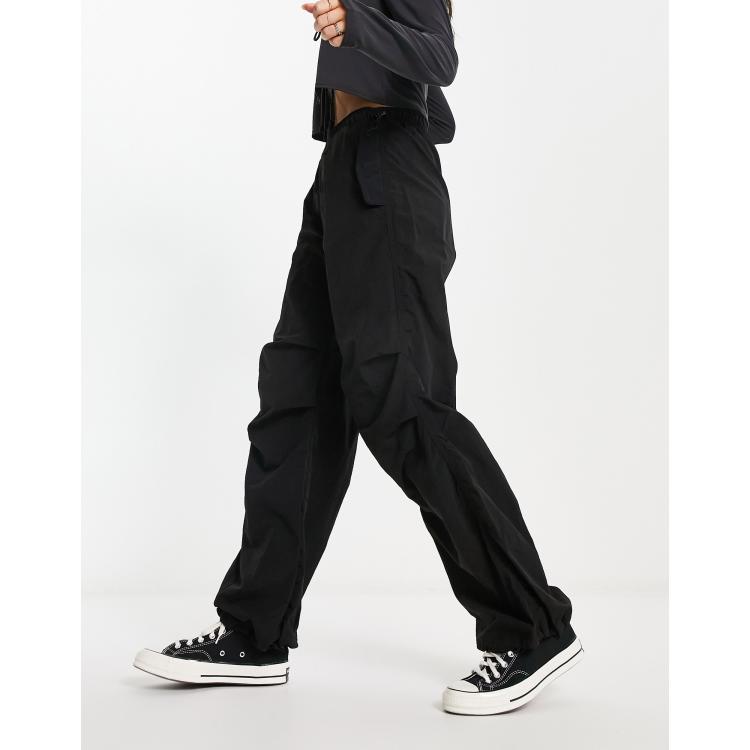 Parachute Nylon Pants - Black – TwoTags