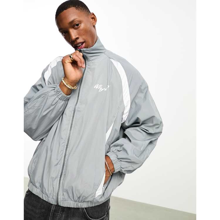 Men's Reflective Colorblock Windbreaker