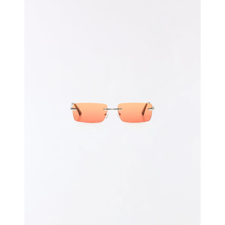 OPULIZERA Occhiali Da Sole 2 Pack Uomo Donna - Lenti Arancioni Antiriflesso UV400 - Modello ERA Oversize Nero