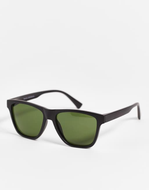 Bershka - Occhiali da sole squadrati neri