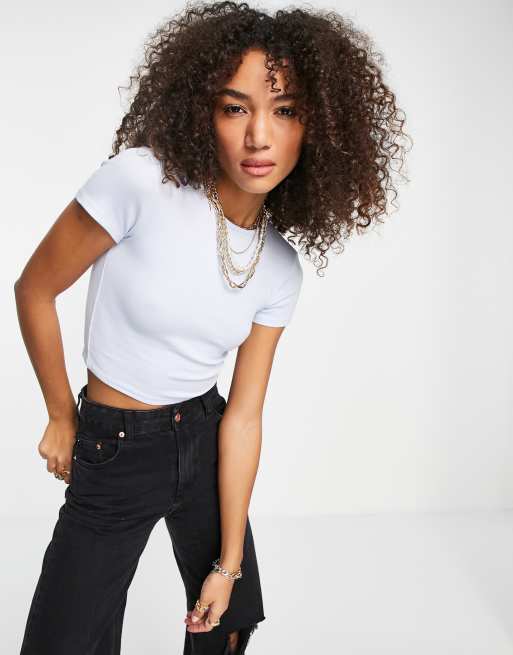bershka basic tee