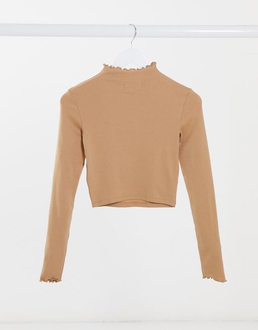 bershka long sleeve tops