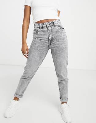 bershka mom denim