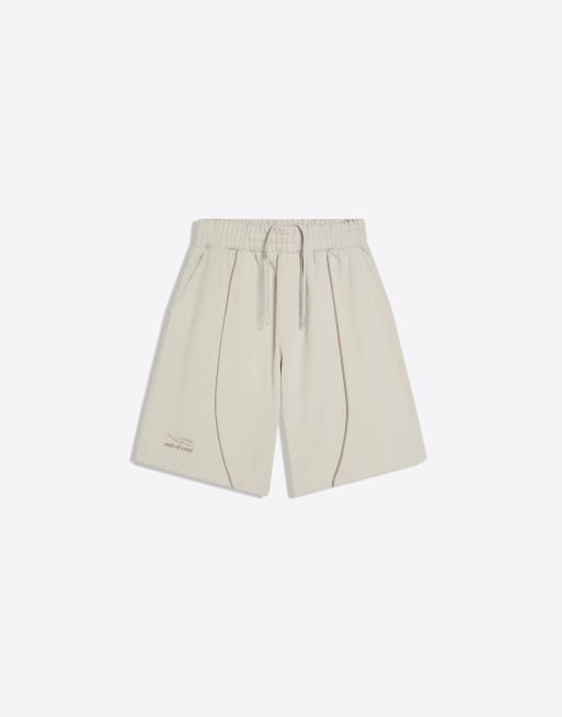 Bershka - Out of core - Zachte bermudashort in beige, 2 van 4