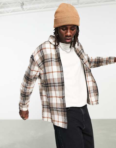 Asos hot sale flannel jacket