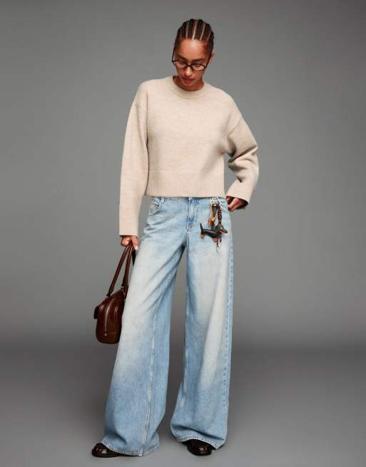 Asos Design Cropped Hoodie Bershka Top Asos Black Hoodie On Sale