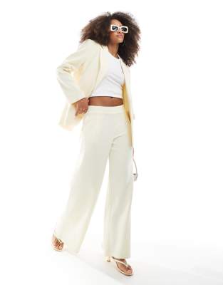 BERSHKA OVERSIZED BLAZER WITH TIE BACK DETAIL 