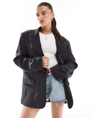 BERSHKA OVERSIZED BLAZER 
