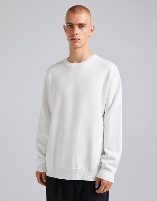 Bershka hot sale white sweater