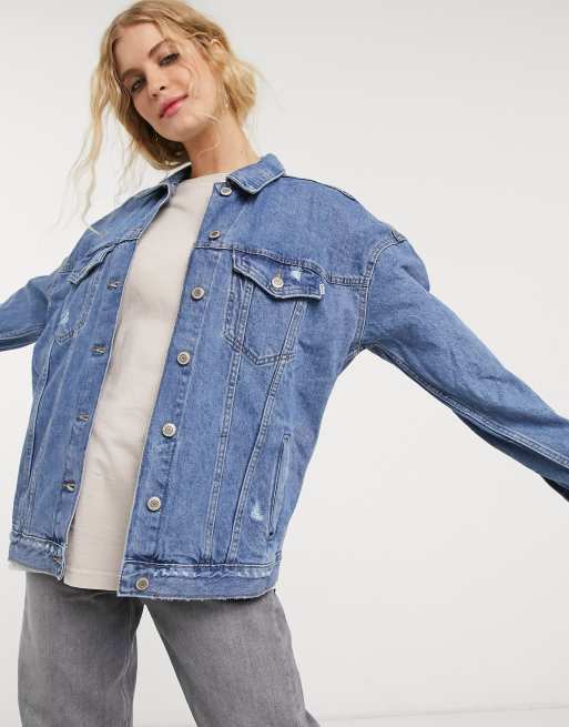 Bershka sale denim jacket