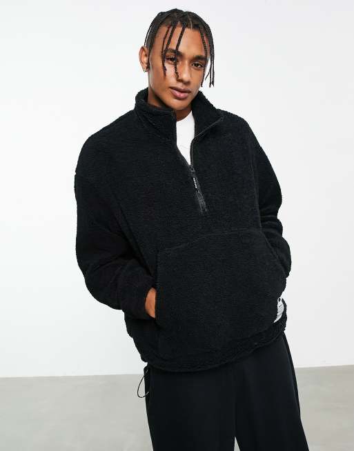 Teddy half zip online jumper