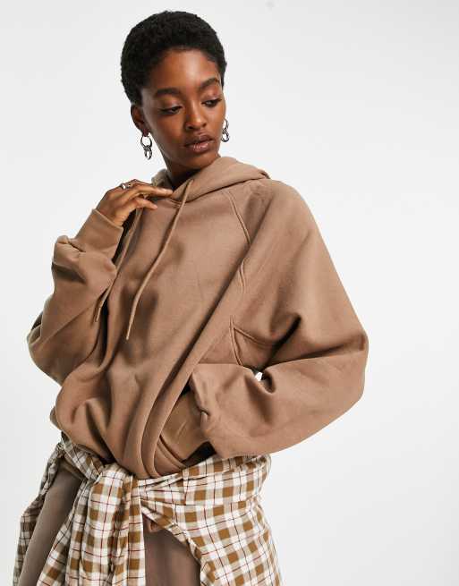 Oversized cheap hoodie bershka