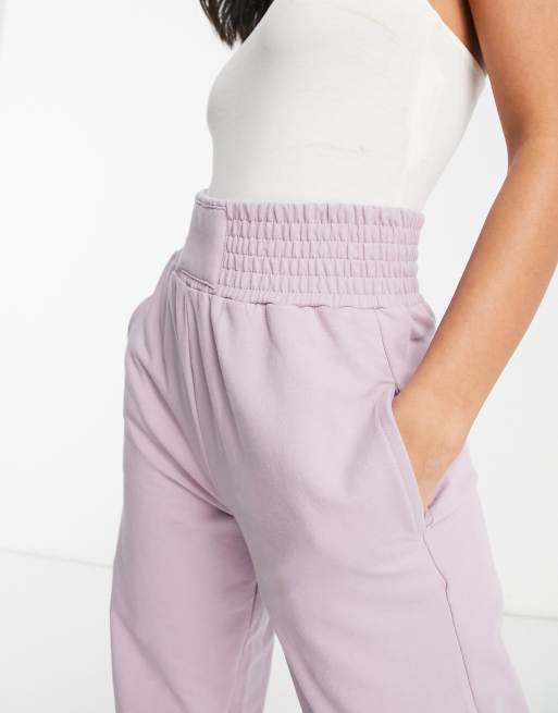 Bershka discount purple joggers