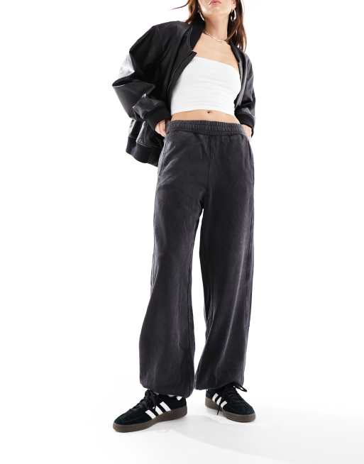 Charcoal best sale oversized joggers