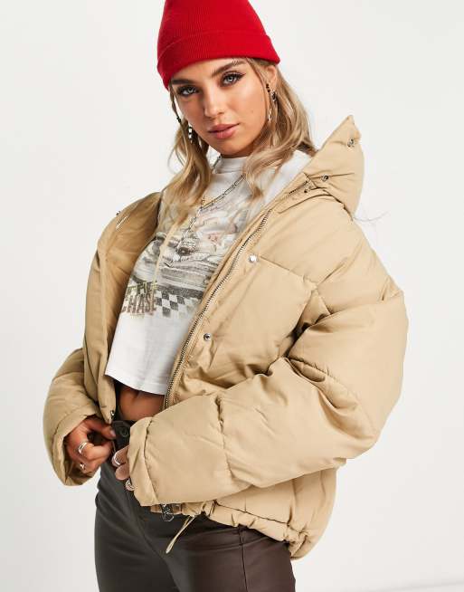 Oversized padded jacket women's online