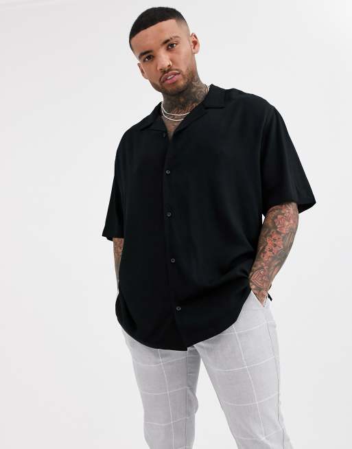 Short sleeve clearance oversized shirt