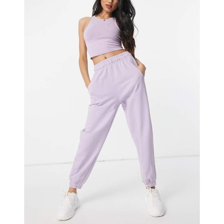 Jogging violet bershka clearance