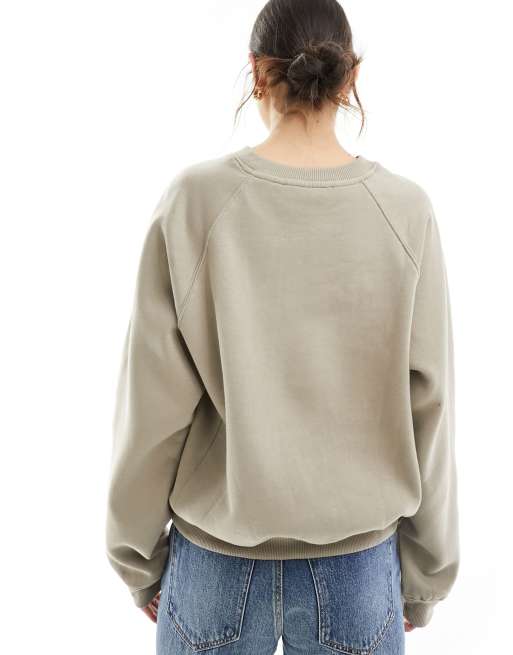 Bershka oversize hot sale sweatshirt