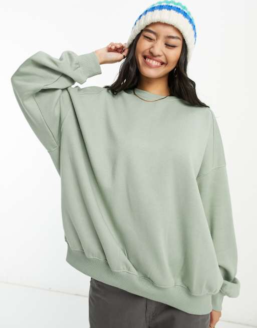 Bershka oversized online sweatshirt