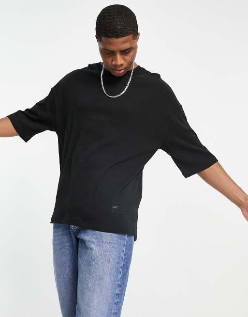 Bershka Oversized T-Shirt In Black | ASOS