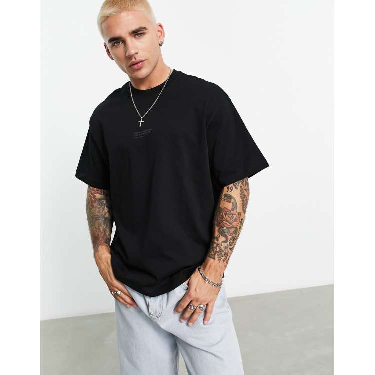 T shirt best sale bershka homme